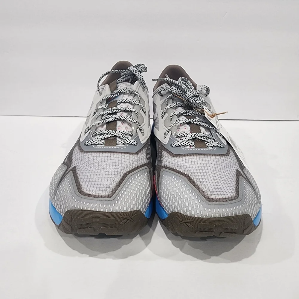 Size 11.5 - Reebok Nano X2 TR Adventure Grey Radiant Aqua - Picture 8 of 8